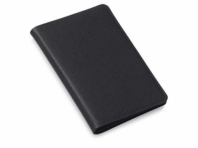 Футляр-книжка на 4-е карты с RFID "Favor", черный