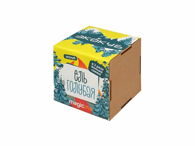 Набор для выращивания "Экокуб Magicme "Ель Голубая" для бизнеса