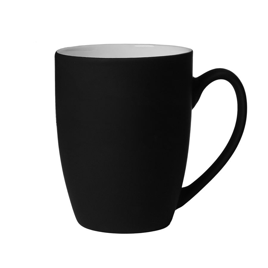 Кружка "Sweet" зеркало золото с прорезиненным покрытием, 350 мл, фарфор для бизнеса