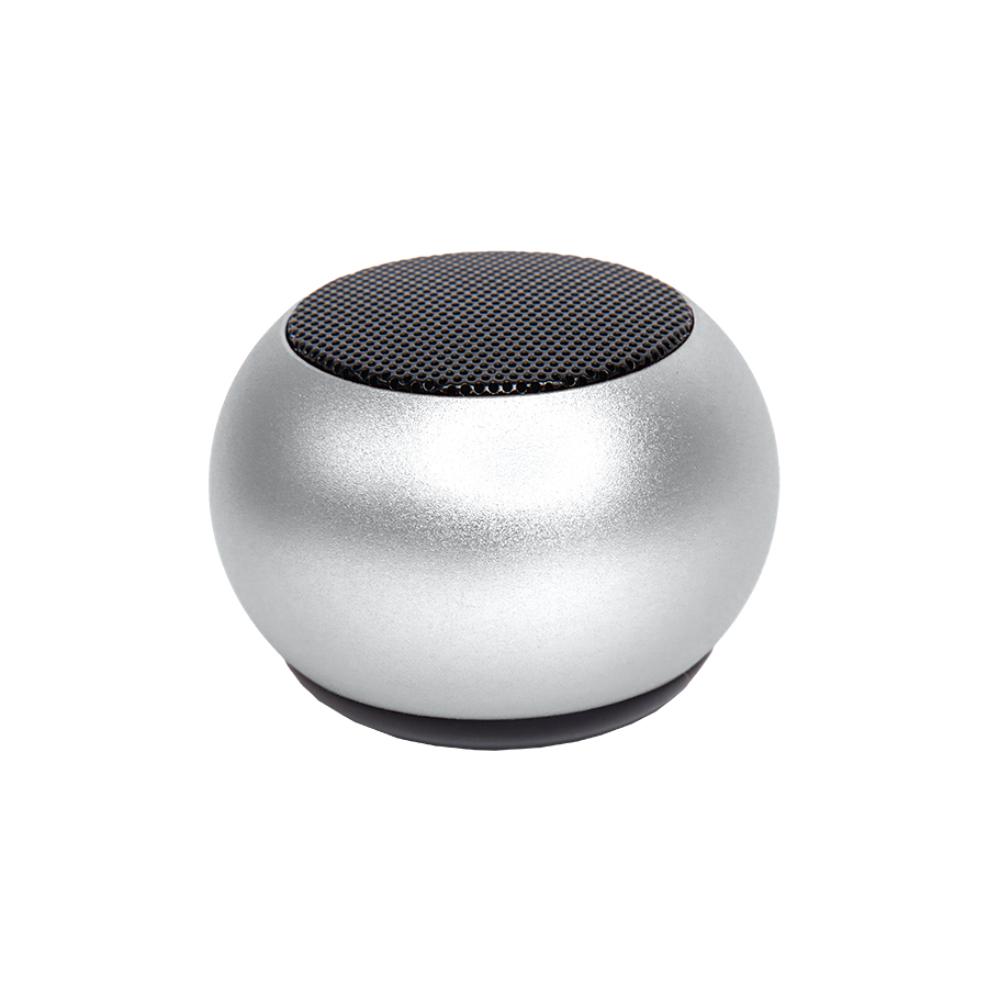 Портативная mini Bluetooth-колонка Sound Burger "Ellipse" серебро для бизнеса