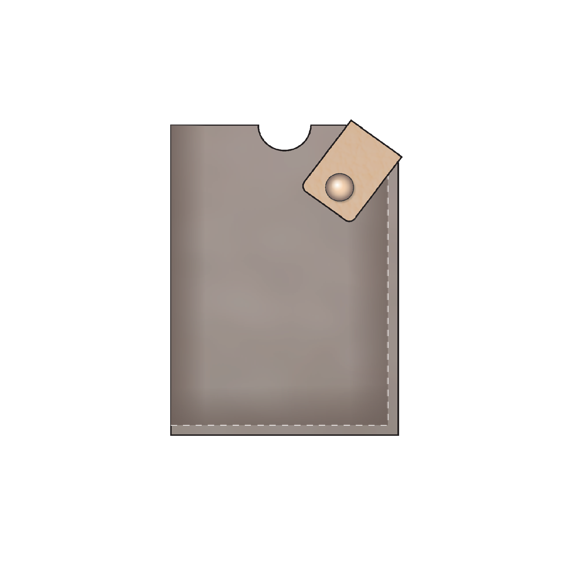 Кардхолдер Пьюр Кард (Pure Card). Под заказ для бизнеса