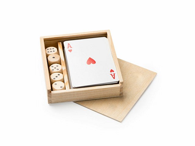 Набор BRISCA из 2 настольных игр: французская колода и кости для бизнеса