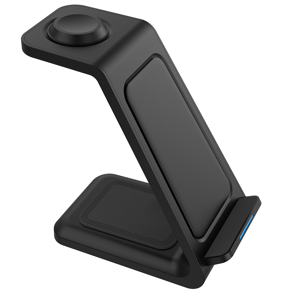 Беспроводное мультизарядное устройство Standy 15W, черный для бизнеса