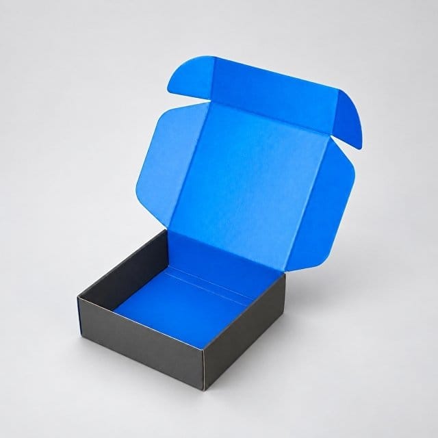 Коробка подарочная "Колорит МГК", XXL, 30х330х110 мм., темно-серый/синий для бизнеса