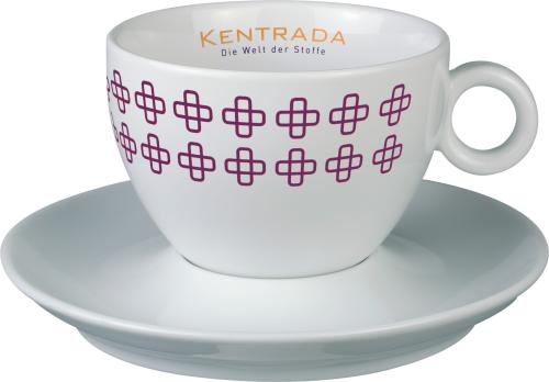 0934 Чашка с блюдцем для кофе-латте Cara Mia (Senator) для бизнеса