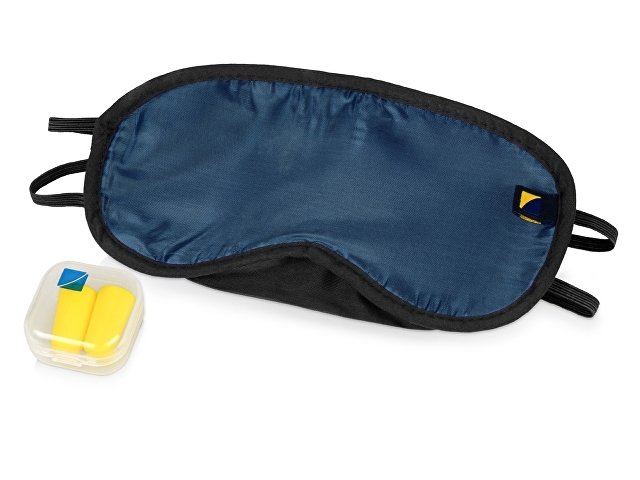 Дорожный набор Travel Blue Comfort Set, синий/черный для бизнеса