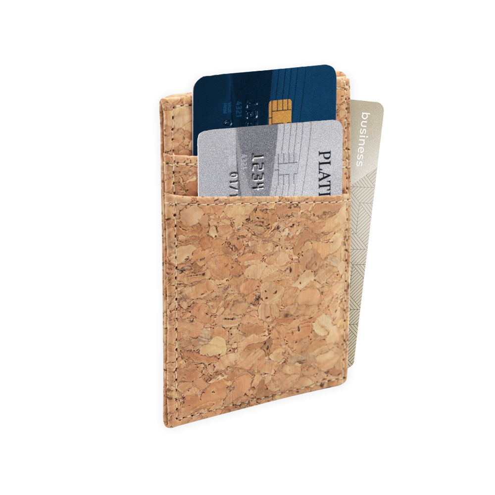 Держатель банковских карт Corras, натуральное дерево для бизнеса
