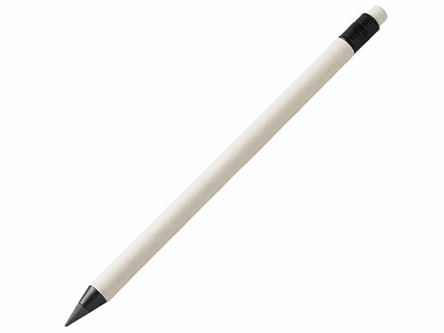 Вечный карандаш из тетра-паков с ластиком "Milkpen", молочный для бизнеса