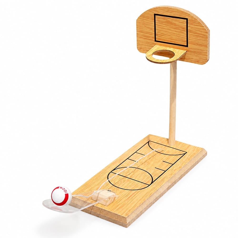 Настольная игра мини-баскетбол Win Shot, бежевый для бизнеса