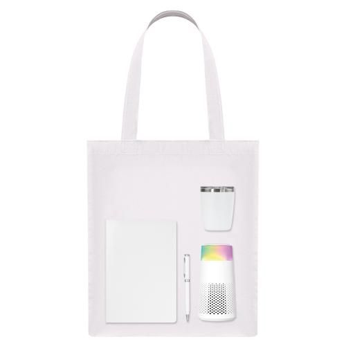 Подарочный набор Welcome Pack Galaxy, белый  (термокружка, очиститель воздуха, ежедневник, ручка, шоппер)