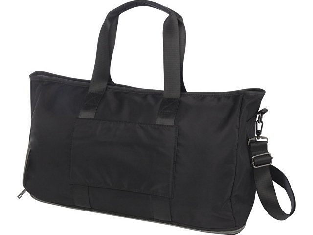 Rhine расширяемая спортивная сумка на 35 л из переработанных материалов по стандарту GRS, сплошной черный для бизнеса