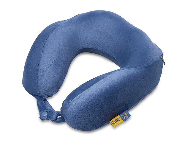 Подушка для путешествий с капюшоном Travel Blue Hooded Tranquility Pillow (216), цвет синий для бизнеса