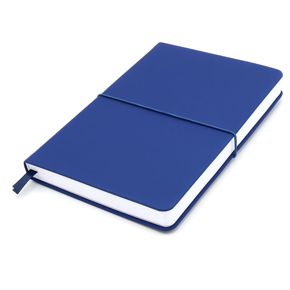 Блокнот A5 Veles в твёрдом переплёте, бирюзовый для бизнеса