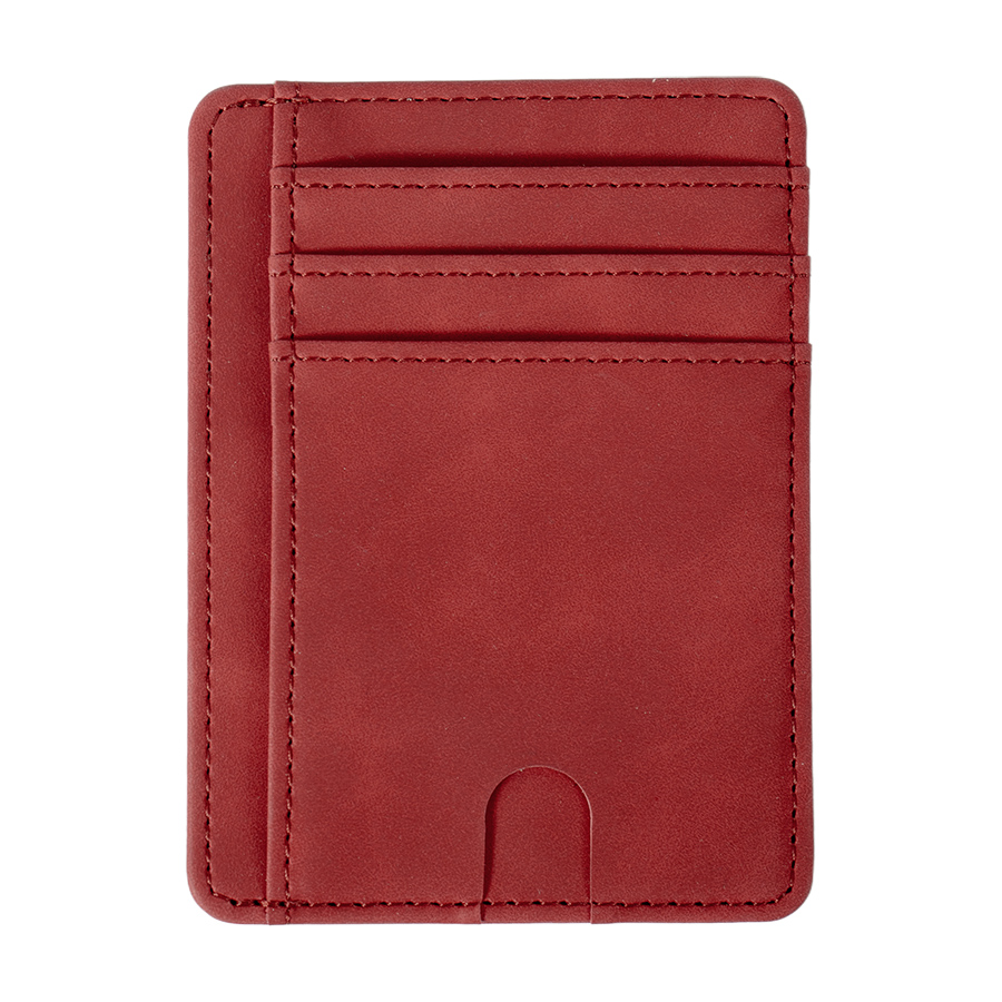 Чехол для карт Luma с 5 отделениями, красный для бизнеса