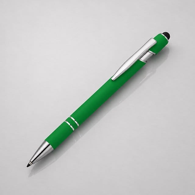 Ручка-стилус металлическая шариковая «Sway» soft-touch для бизнеса