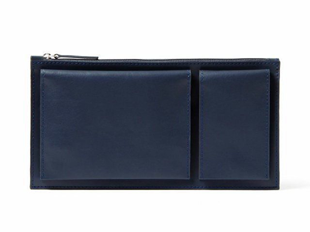 Тревел портмоне Flat, синий