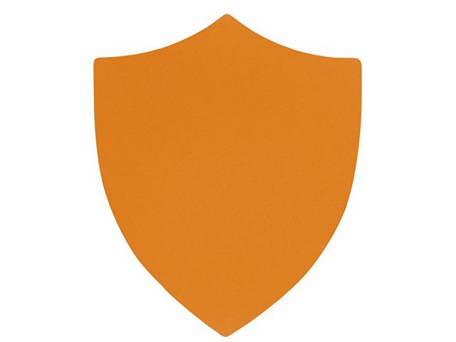 ПАТЧ ЩИТ soft-touch (оранжевый ) 6,6 х 5,5 см