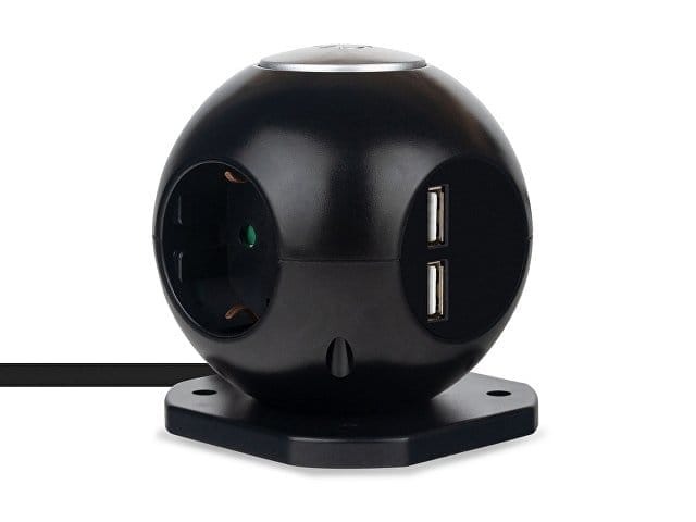 Сетевой фильтр Rombica NEO SPHERUM Black для бизнеса
