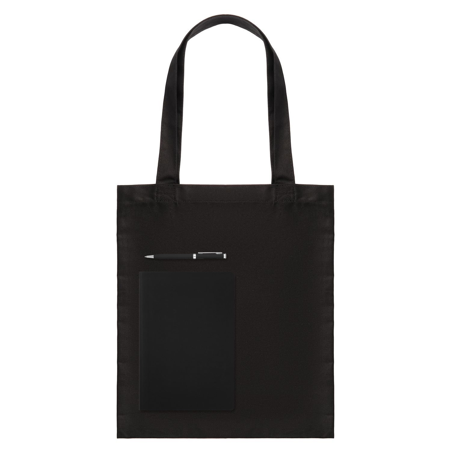 Подарочный набор Эрба НЕО, Спарк, Бенуа (Erba NEO, Spark, Benua), черный (шоппер, ежедневник, ручка) для бизнеса