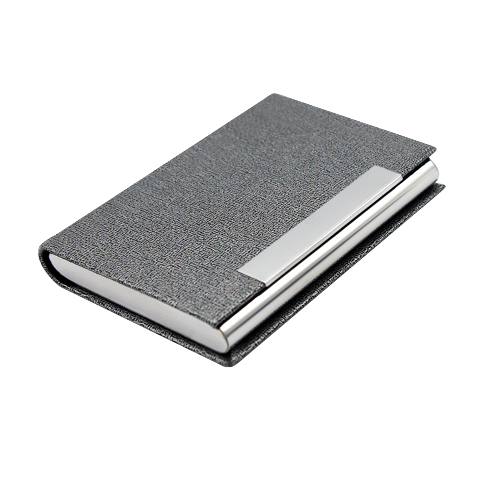 Визитница Тайм, черная для бизнеса