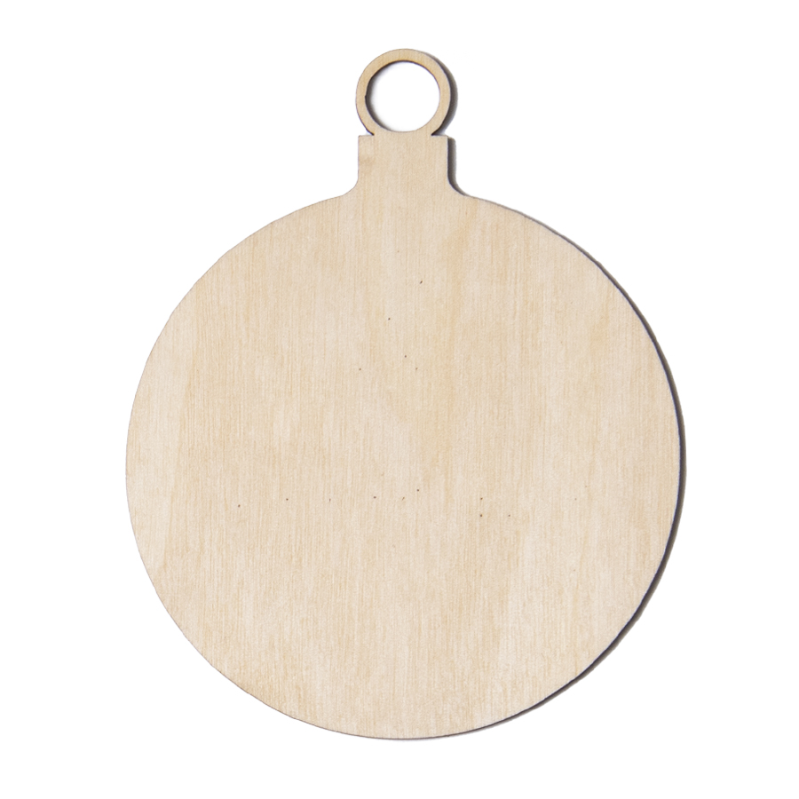 Ёлочное украшение WOOD для бизнеса
