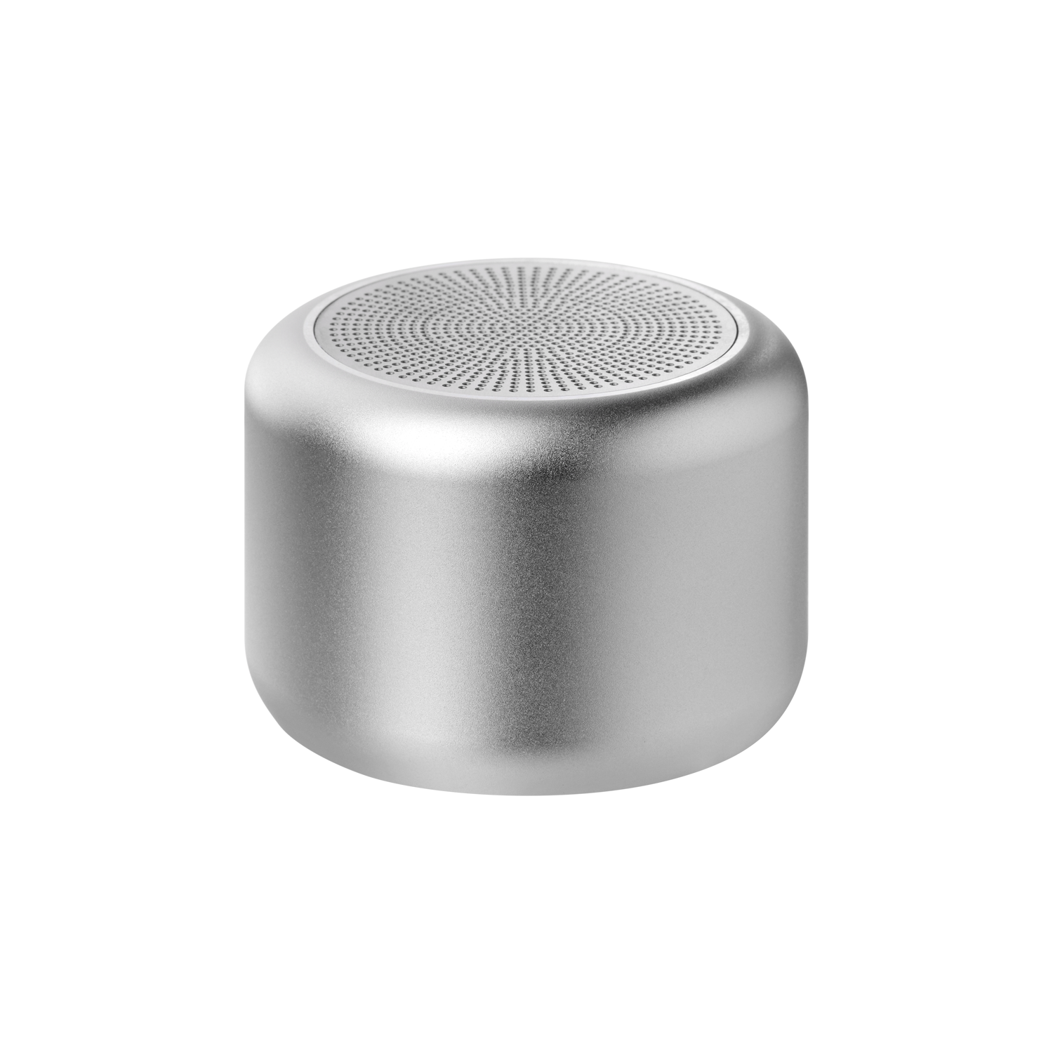 Беспроводная колонка Пэшн (Passion) 80dB 600 mAh (Bluetooth 5.0), серебряная для бизнеса
