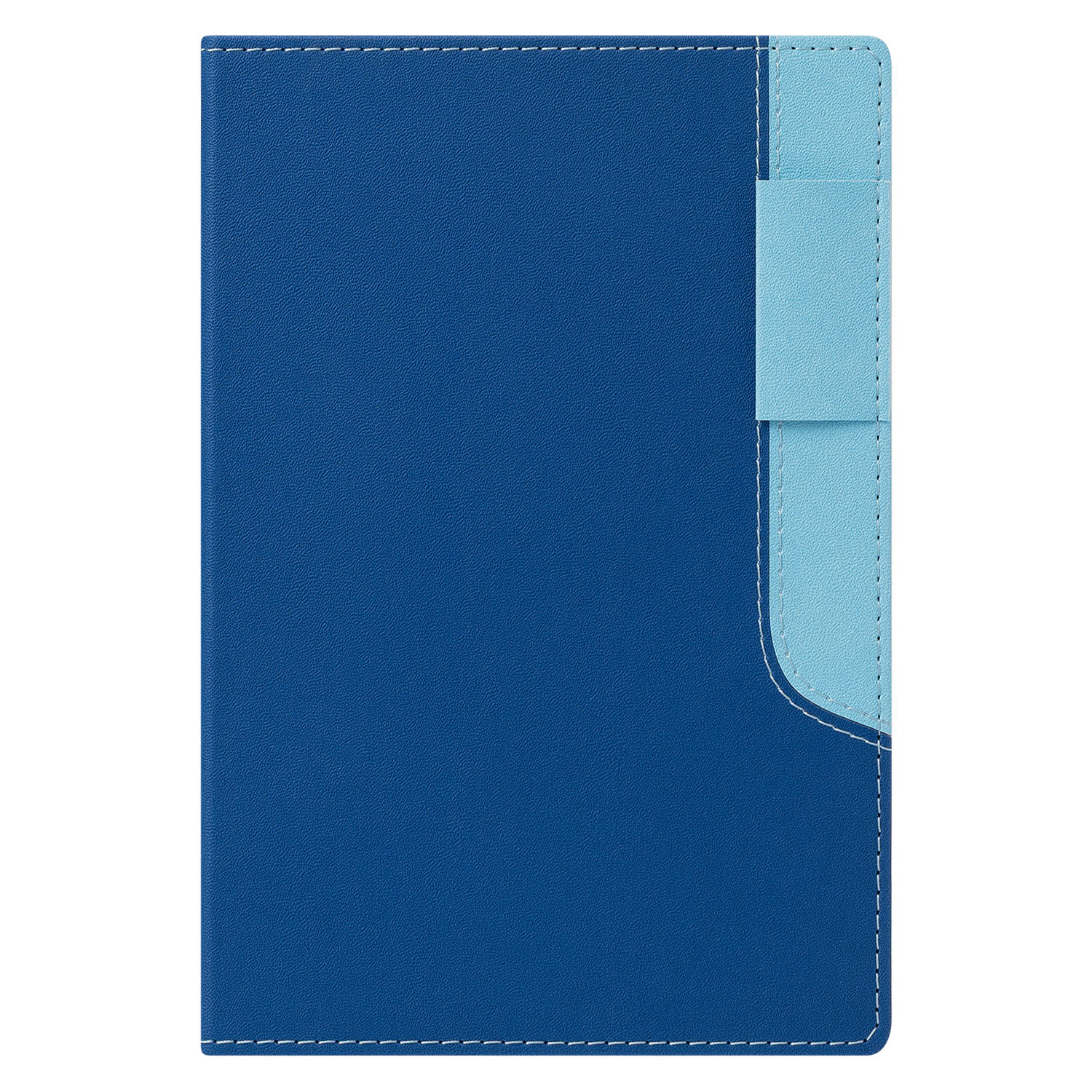 Ежедневник Винг (Wing) недатированный, синий для бизнеса