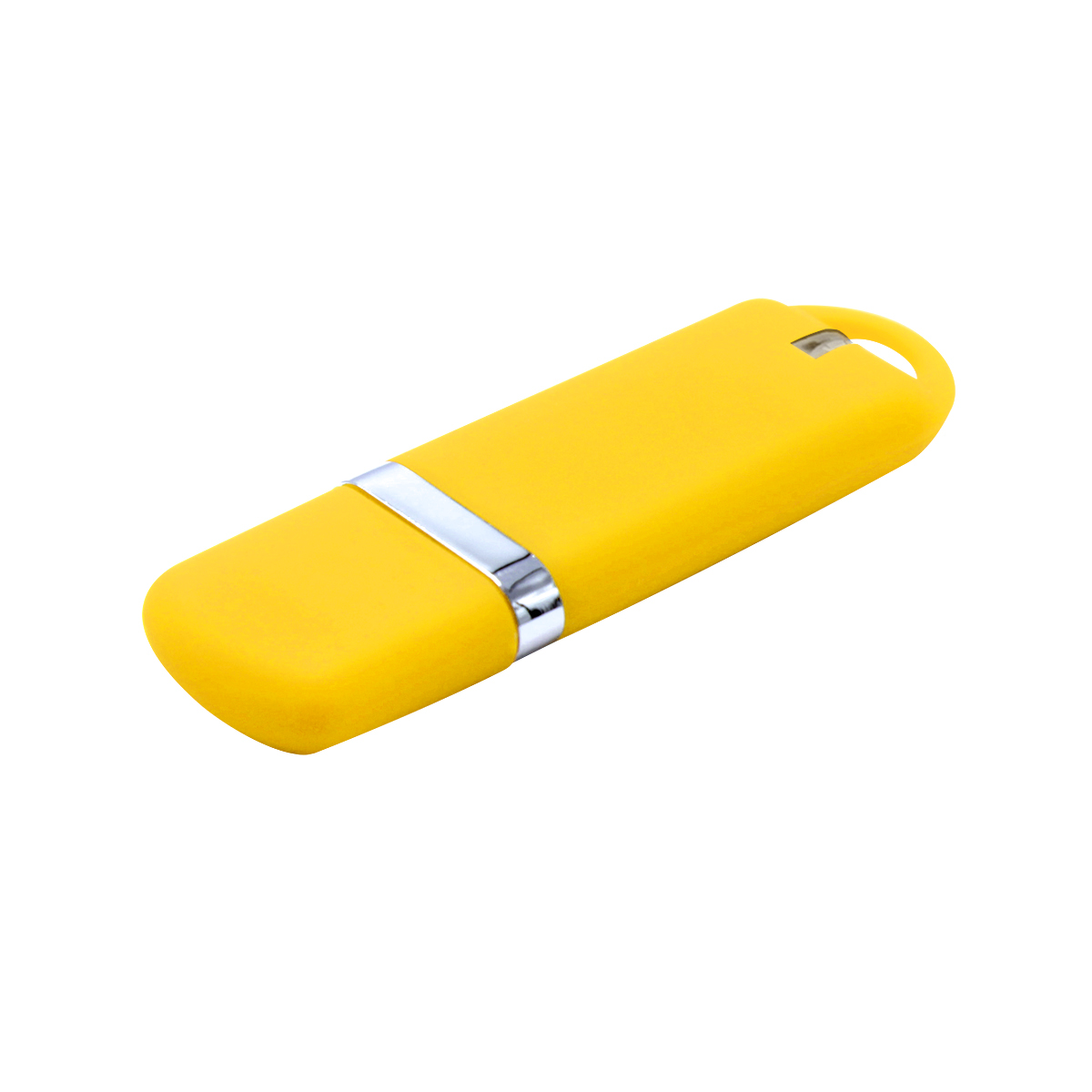 Флешка Shape с покрытием Софт Тач 16 GB, оранжевая для бизнеса