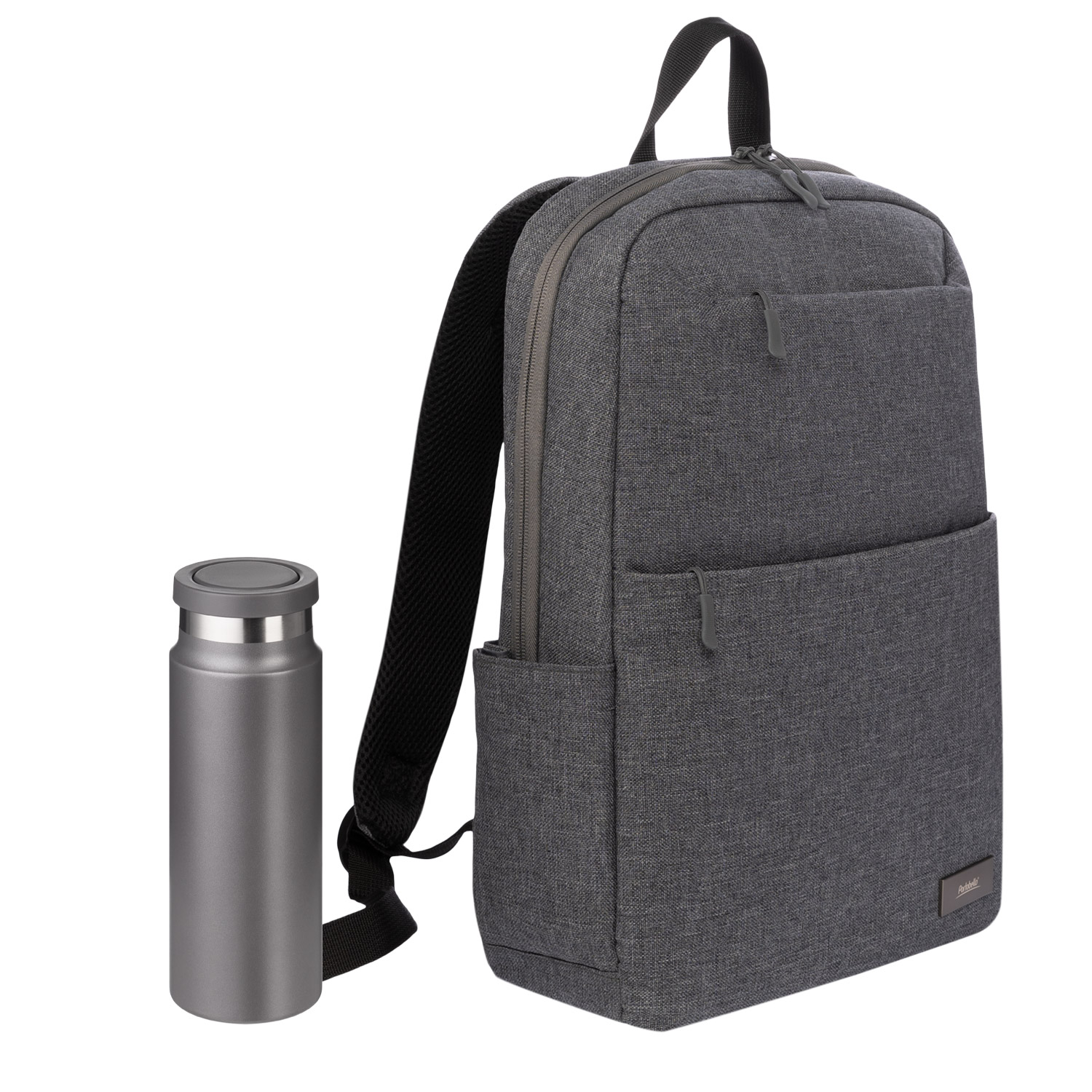 Подарочный набор Форст (Forst), Аллегра (Allegra), серый (рюкзак, термобутылка) для бизнеса