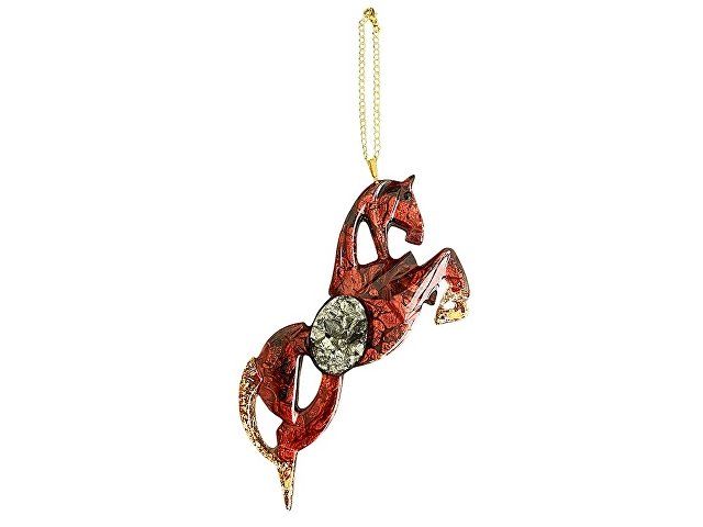 Елочные игрушки (Лошадь).Символы года Гранат
