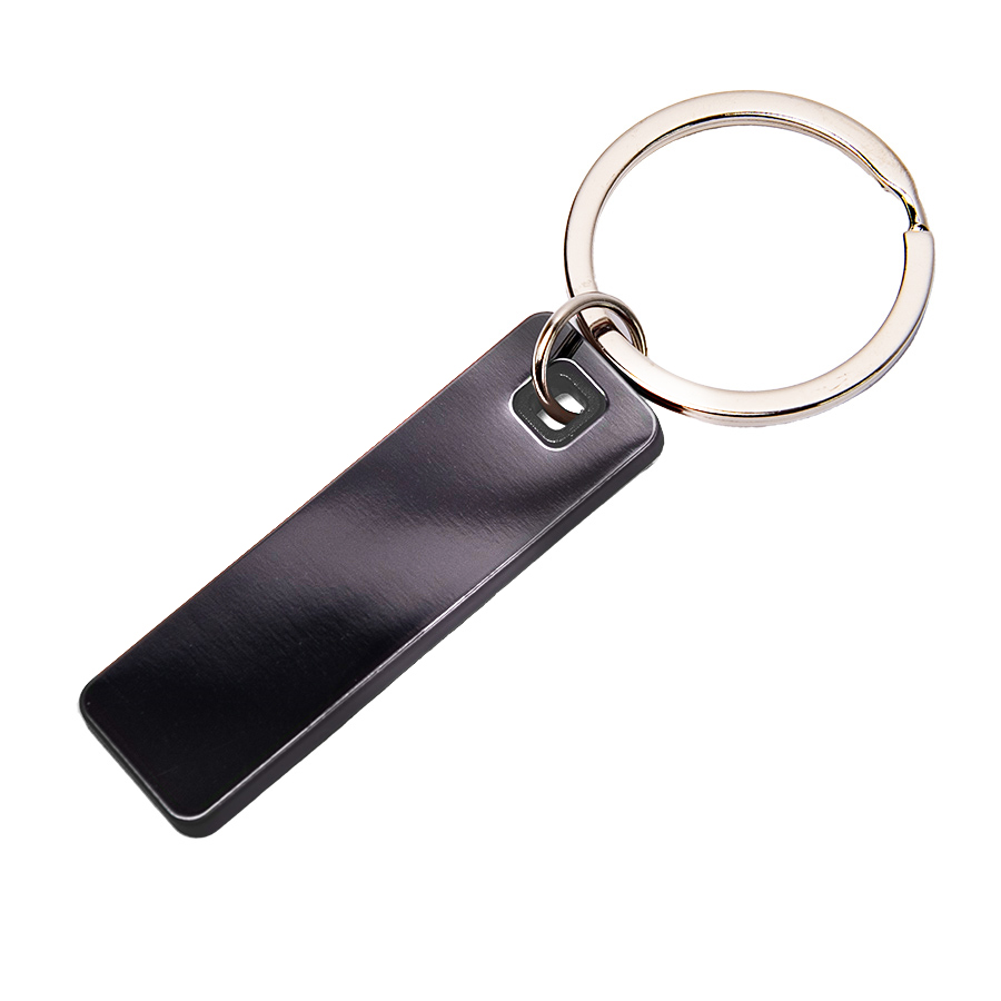 Брелок TONER STICK; 5,28 x 1,6 x 0,42 см; черный; металл/пластик для бизнеса