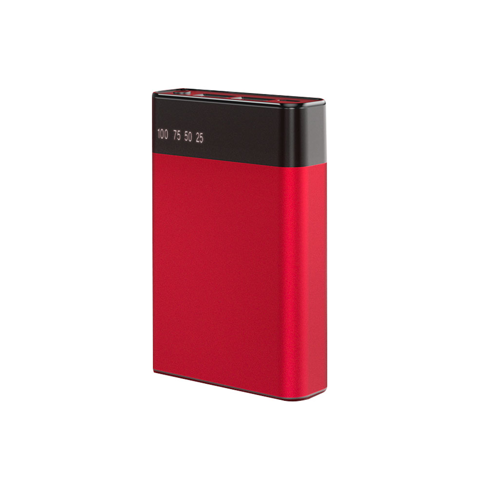 Внешний аккумулятор в металлическом корпусе Apria, 10000 mAh, черный для бизнеса