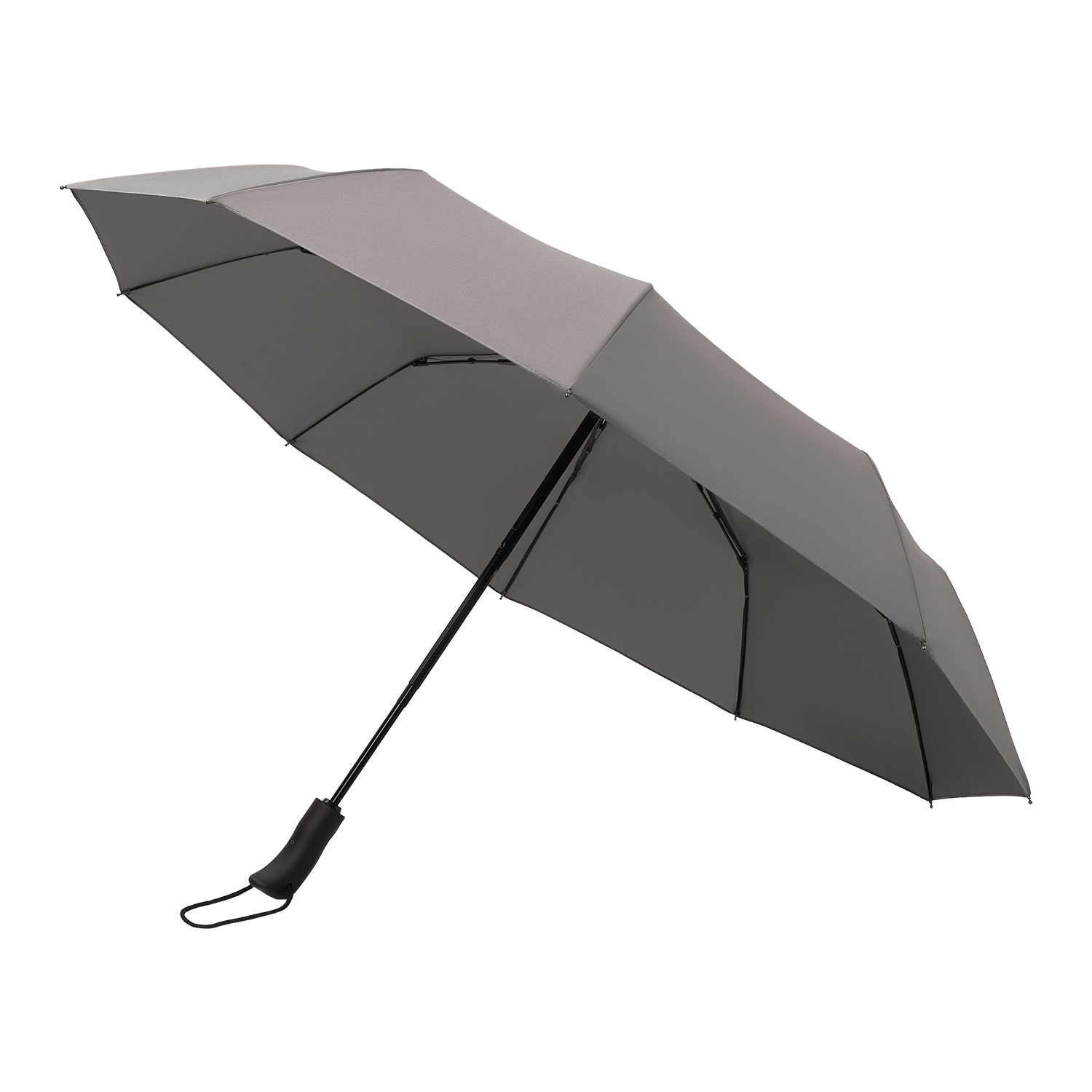 Зонт складной Леванте (Levante), серый для бизнеса