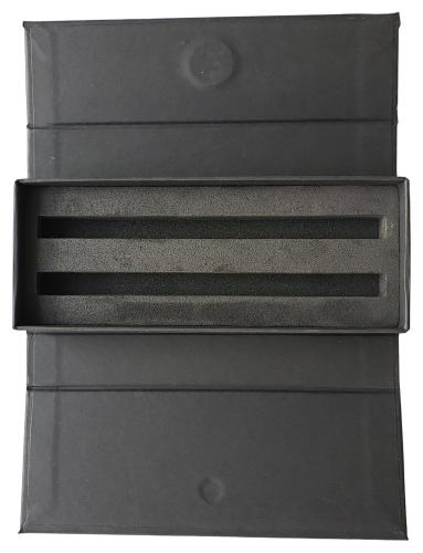 ET1561 Футляр из  картона  черный  на  2  предмета (Senator) для бизнеса