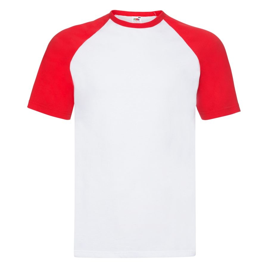 Футболка мужская SHORT SLEEVE BASEBALL T 160 для бизнеса