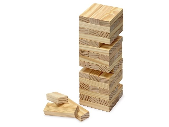 Большая дженга в хлопковом мешке для бизнеса