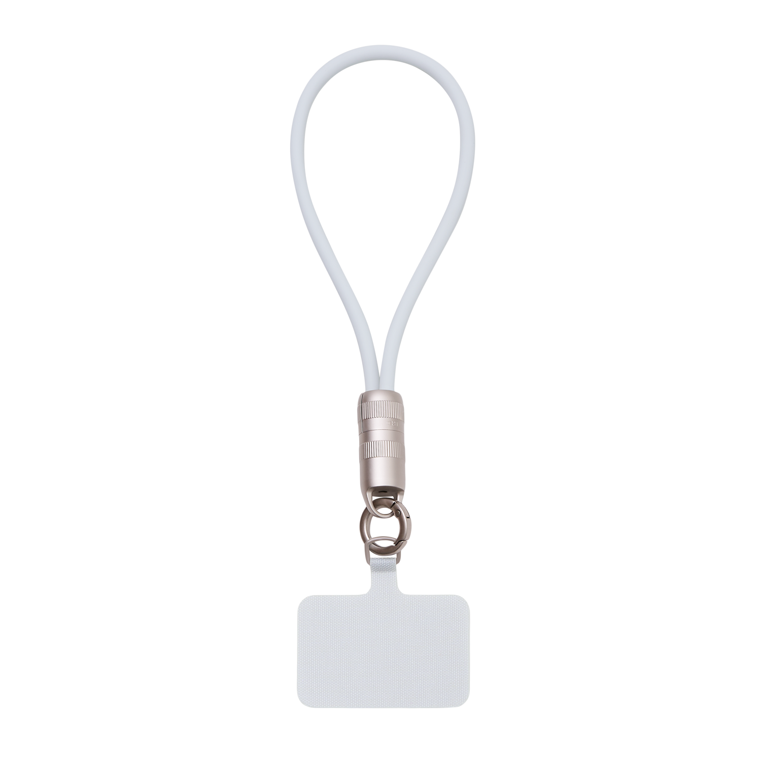 Кабель-ланьярд Корд (Cord), светло-серый для бизнеса