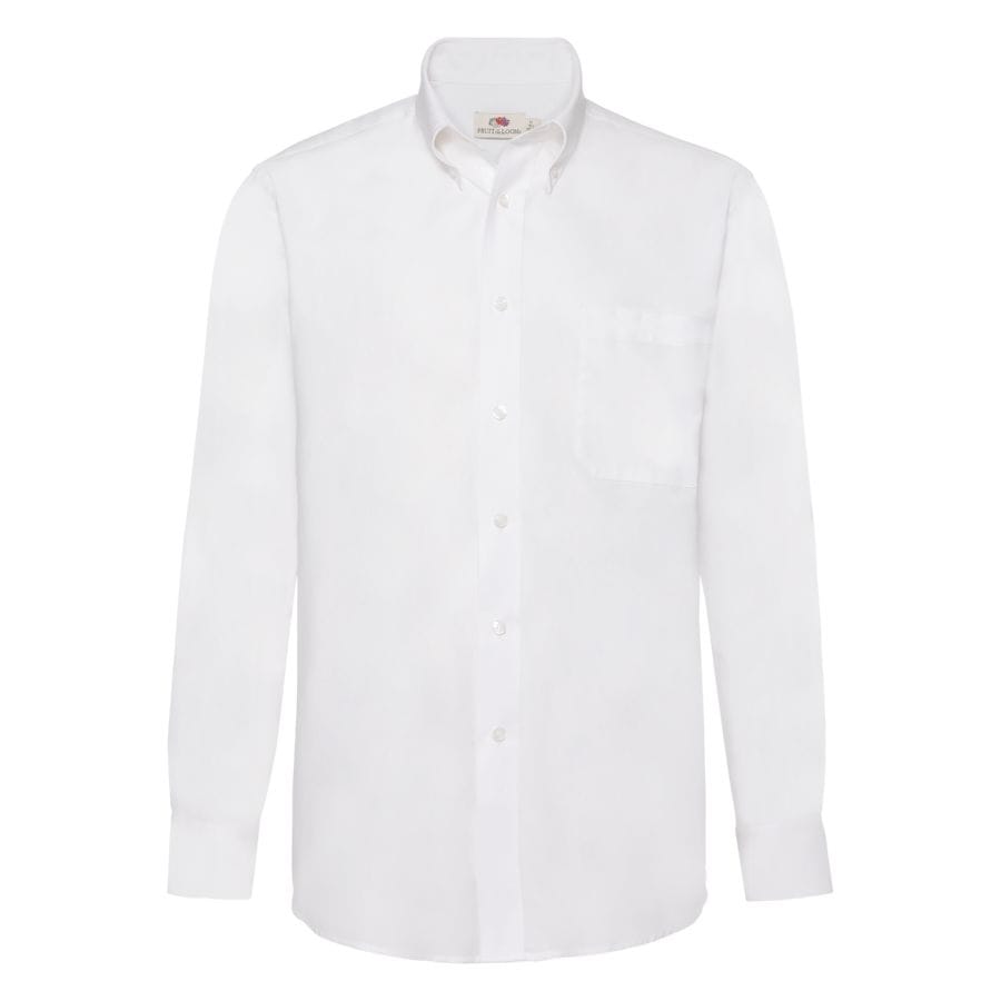 Рубашка мужская LONG SLEEVE OXFORD SHIRT 130 для бизнеса