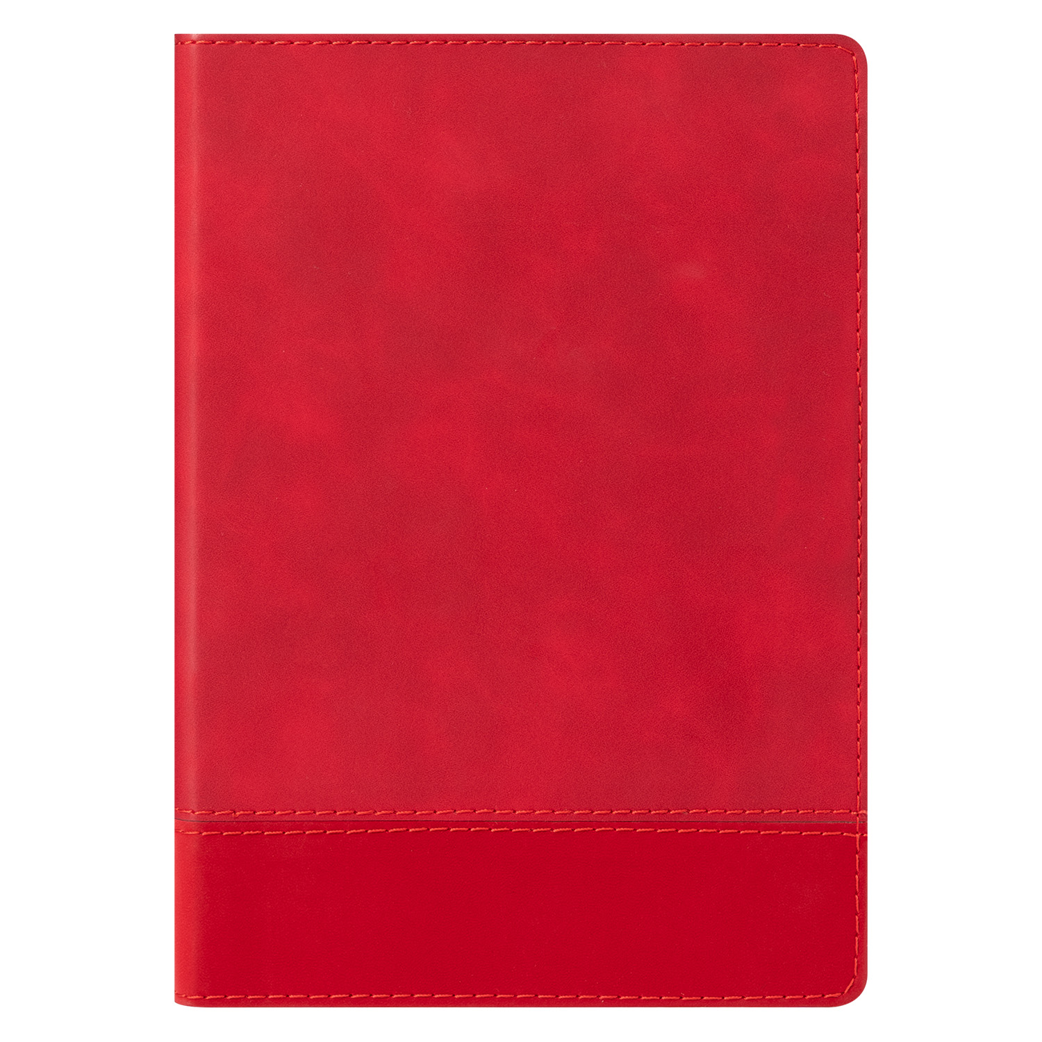 Ежедневник Интеро Горизонталь (Intero Horizontale) 1/5 недатированный, красный для бизнеса