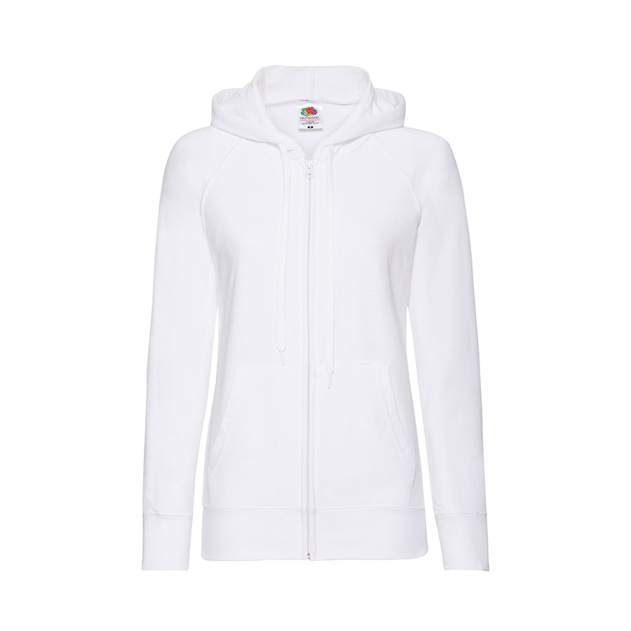 Толстовка женская без начеса LADIES LIGHTWEIGHT HOODED SWEAT 240 для бизнеса