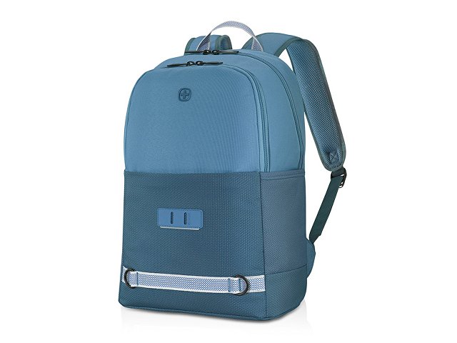 Рюкзак WENGER Tyon 15.6", голубой, переработанный ПЭТ/Полиэстер, 32х18х48 см, 23 л. для бизнеса