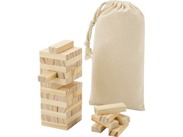 Jumble деревянная игра «Падающая башня», натуральный для бизнеса