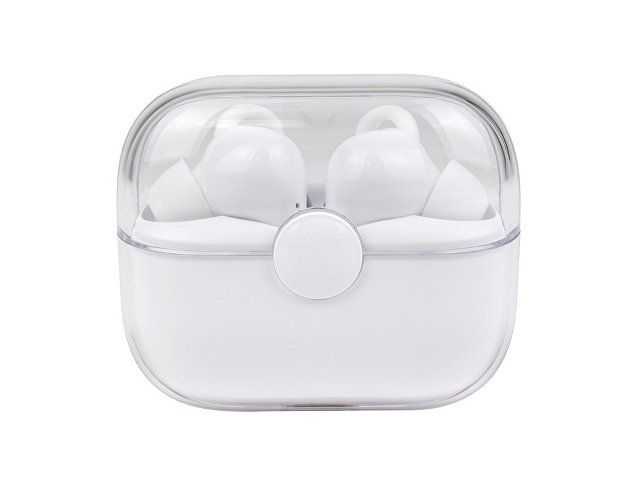 Наушники беспроводные TWS «Clarity» с шумоподавлением ENC, белый
