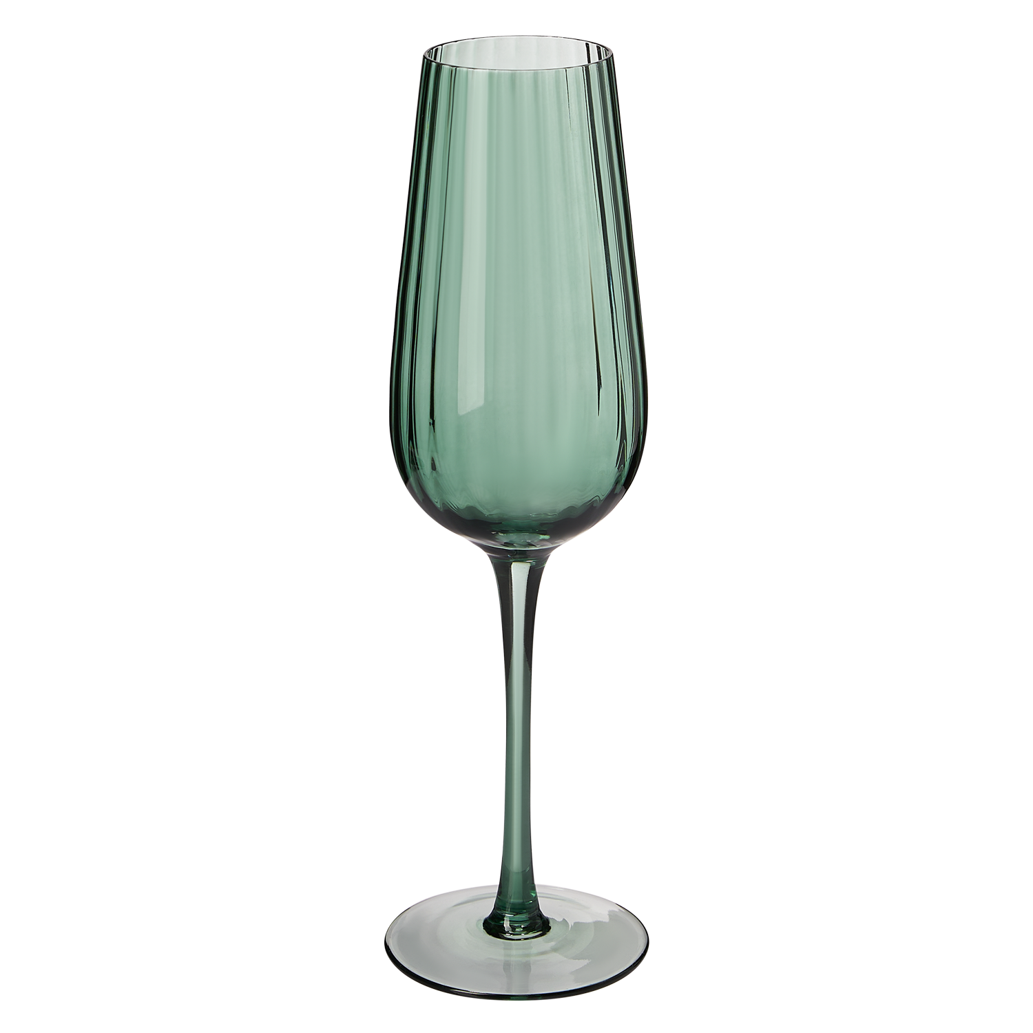 Бокал для шампанского Капри (Capri), зеленый для бизнеса