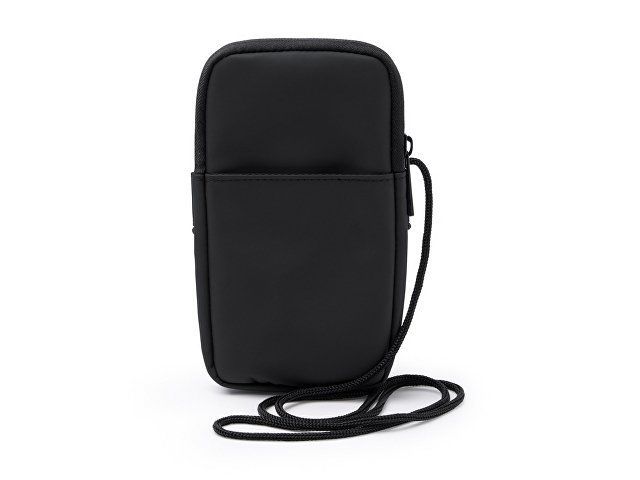 Сумка для мобильного телефона SEUL из экокожи, черный