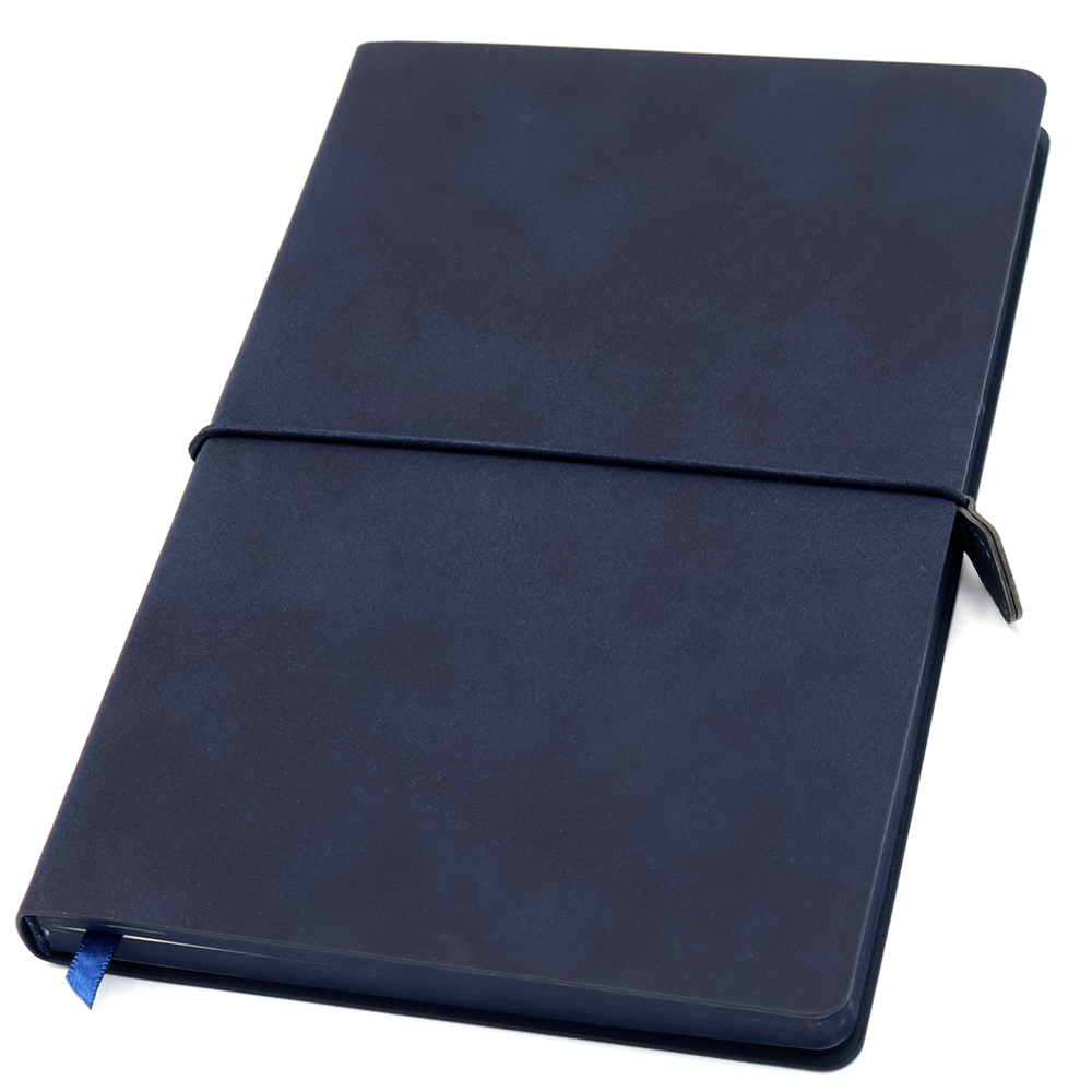 Ежедневник A5 недатированный Massimo в мягком переплёте, темно-зеленый для бизнеса