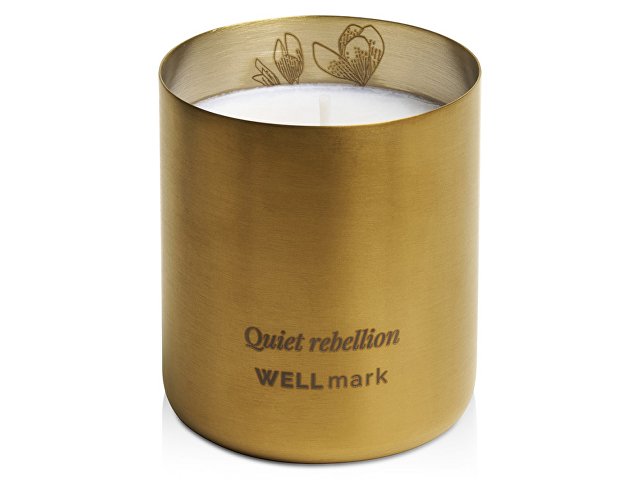 Ароматическая свеча Wellmark «Quiet Rebellion» - Золотой для бизнеса