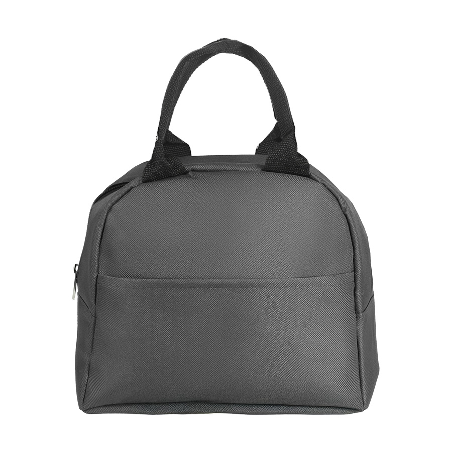 Термосумка "LUNCH", серый, 25 x 21 x 17 см, полиэстер 600D для бизнеса