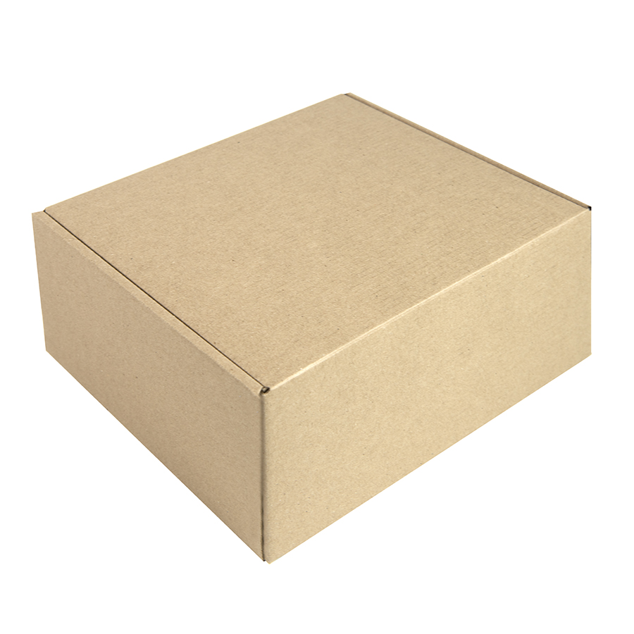 Коробка подарочная Big BOX, размер: 24 x 21 x 11 см  картон МГК бур., самосборная для бизнеса