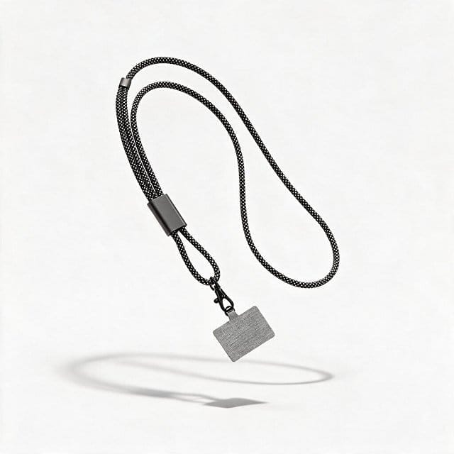 Ремешок-держатель для телефона на запястье «Lany Wristband Eco», серый для бизнеса